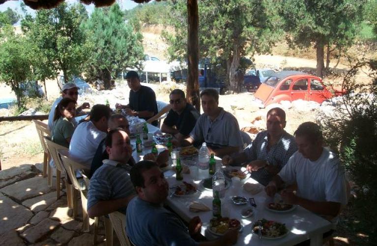 Outing at La Reserve Afqa